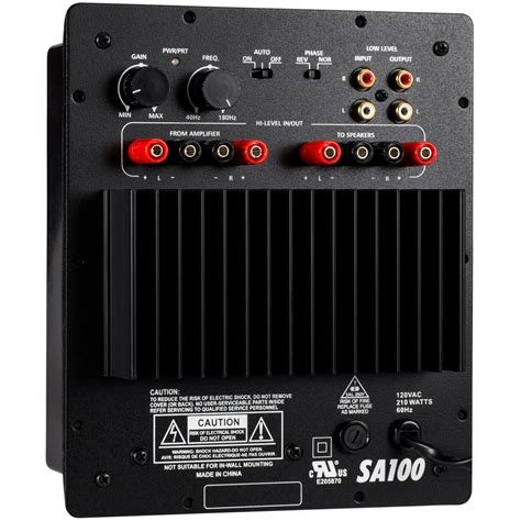 Dayton Audio SA100 100W Subwoofer Amplifier 844632015946 | eBay