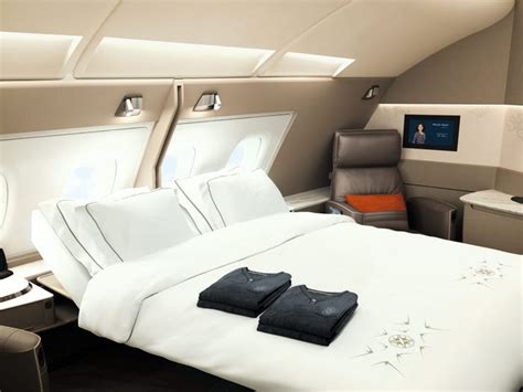 See Singapore's A380 First-Class Suite With Bed, Armchair, and Bathroom ...