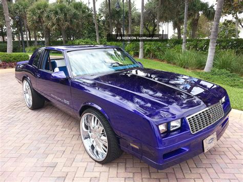 1987 Chevrolet Monte Carlo Ss Candy Custom Video