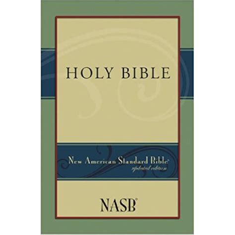 New American Standard Bible