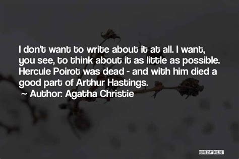 Top 75 Agatha Christie Hercule Poirot Quotes & Sayings