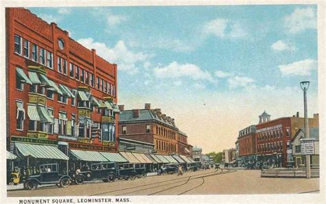 Leominster, Massachusetts, USA History, Photos, Stories, News, Genealogy, Postcards | GREENERPASTURE