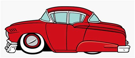 1950s Classic Car Clip Art - 1950s Car Clipart, HD Png Download - kindpng