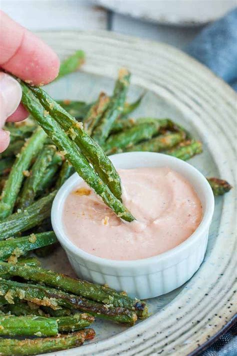 Crispy Air Fryer Green Bean Fries | Sustainable Cooks