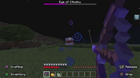 I downloaded the wrong Minecraft... (Eye of Cthulhu Boss) : r/MinecraftCommands