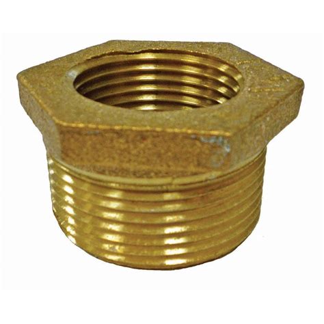 2" x 1/2" Bronze Hex Bushing, Lead Free - RJ Supply House