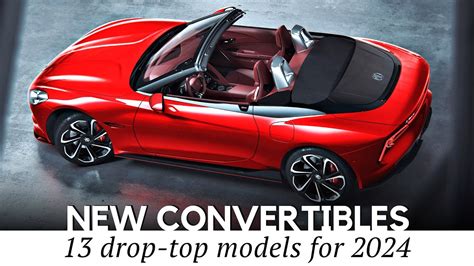 New Convertibles For 2024 - Mel Larisa