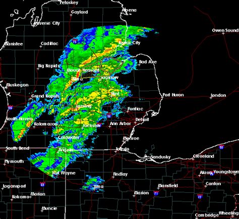 Interactive Hail Maps - Hail Map for Freeland, MI