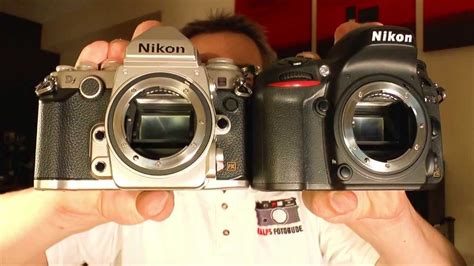 Nikon Df vs. D610 - Comparison (English Version) - YouTube