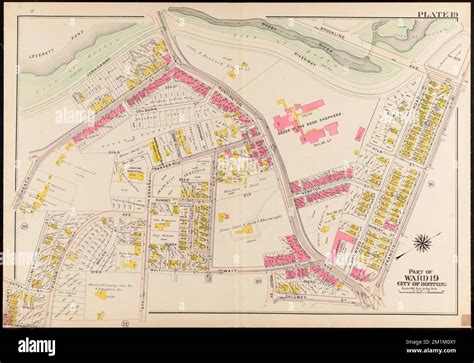 Atlas of the city of Boston, Roxbury : plate 19 , Boston Mass., Maps ...