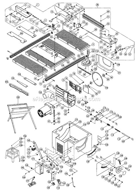 Table Saw Wiring Diagram Database