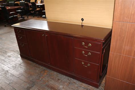 Traditional 72" Cherry Credenza • Peartree Office Furniture