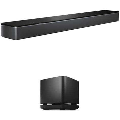 Bose Smart Soundbar 300 and Bass Module 500 Kit B&H Photo Video