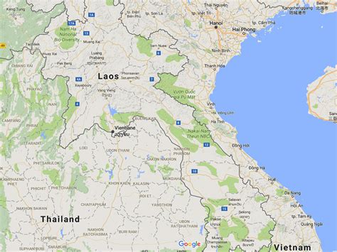 Laos Map | Detailed Map of Laos