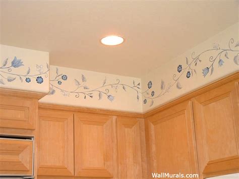 Kitchen Murals - Hand-Painted Kitchen Wall Murals - BordersWall Murals ...