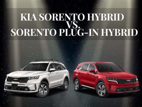 Kia Sorento Hybrid vs. Sorento Plug-in Hybrid: Which is the Best for ...