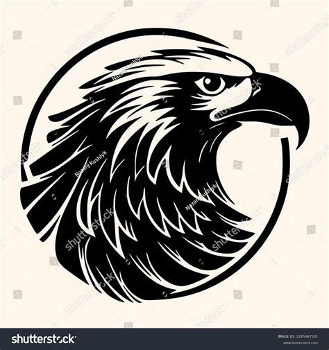 Eagle Vector Logo Iconclip Art Drawing Stock Vector (Royalty Free ...