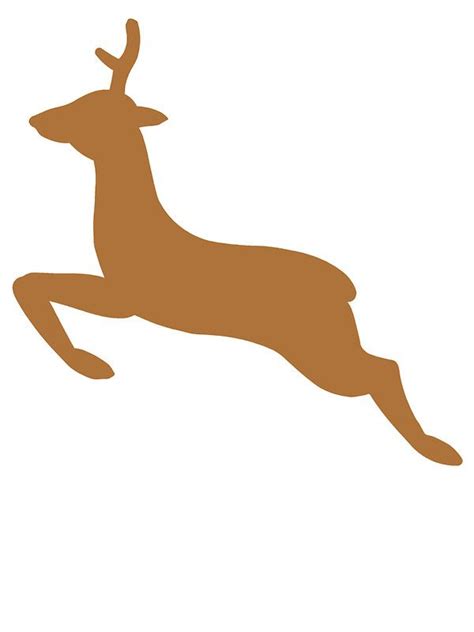 Jumping Deer Silhouette by kwg2200 | Deer silhouette, Deer, Silhouette