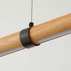 Linear Wood LED Pendant Light | West Elm
