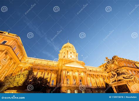 Buda castle in Budapest stock photo. Image of travel - 118973878