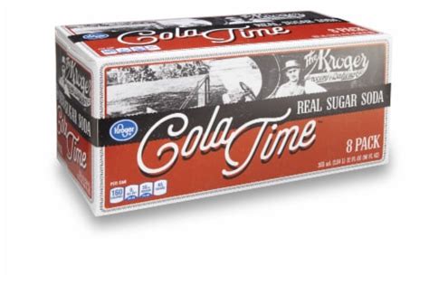 Kroger® Cola Time Real Sugar Soda, 8 cans / 12 fl oz - Ralphs