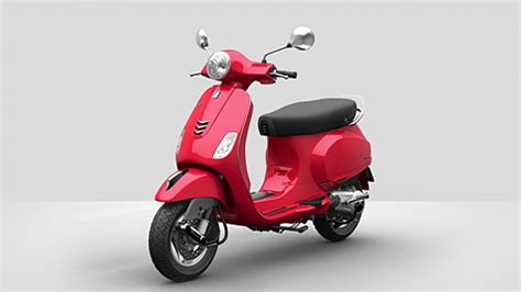 Vespa ZX 125 Vibrant Red Colour, All ZX 125 Colour Images - BikeWale