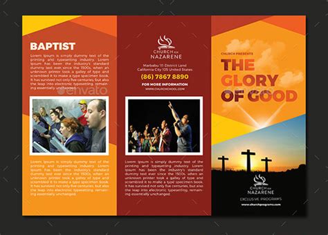 16+ Popular Church Brochure Templates - Ai,Psd, Docs, Pages | Free & Premium Templates