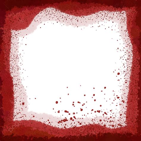 Red Blood Frame Splatter Photo Decoration Free Download, Blood ...