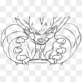 Final Flash Super Vegeta - Vegeta Final Flash Drawing, HD Png Download ...