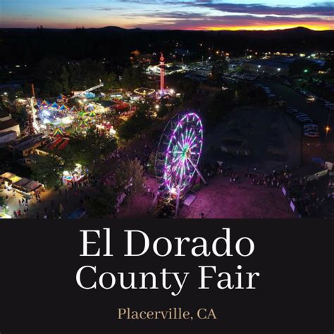 El Dorado County Fair 2024 - Placerville, CA | Eventlas