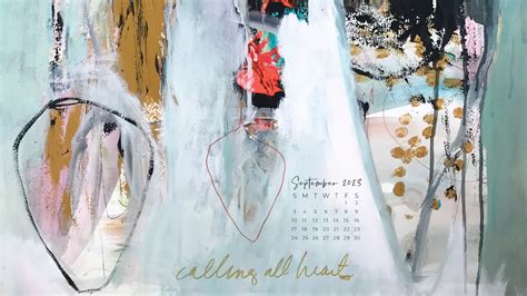 DESKTOP CALENDARS APRIL - DECEMBER, 2023 - Flora Bowley