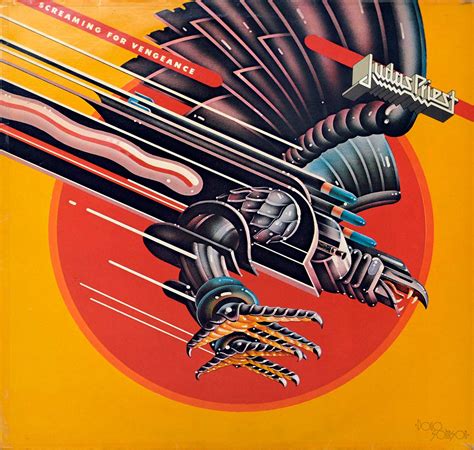 JUDAS PRIEST Screaming For Vengeance Album Cover Gallery & 12" Vinyl LP ...