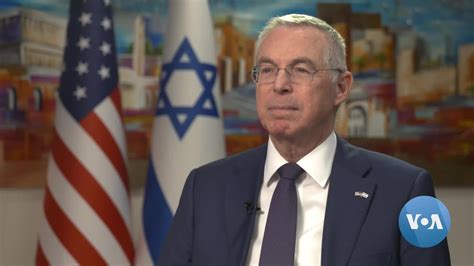 Michael Herzog, Israel's Ambassador to US, Talks With VOA | VOANews ...