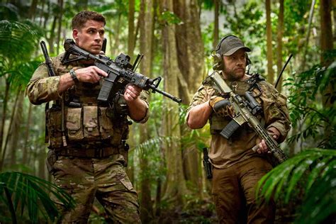 Land of Bad - Liam Hemsworth, Russell Crowe Star in Action Thriller ...