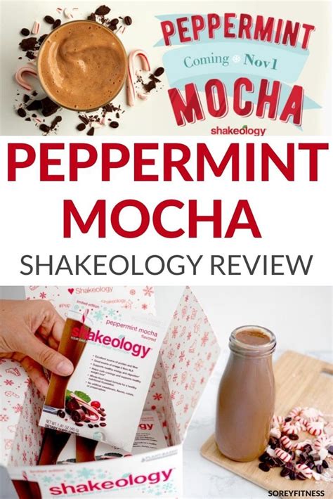 Peppermint Mocha Shakeology Review - How to Get the Seasonal Flavor | Peppermint recipes ...