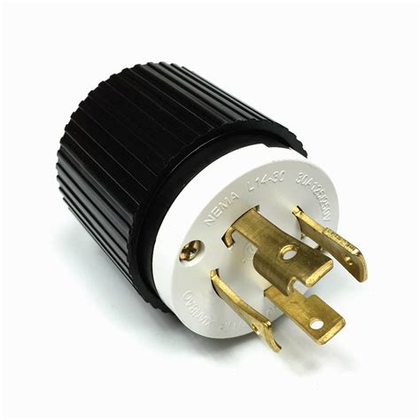 NEMA L14-30P UL Listed Male Locking Generator Plug 30A 125/250V 3 Pole ...