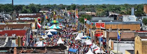 The famous Labor Day Hamtramck Polish Festival. | Michigan, Landmarks, Places ive been