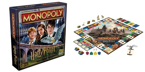 Hasbro Releases New Monopoly: Harry Potter Edition Game