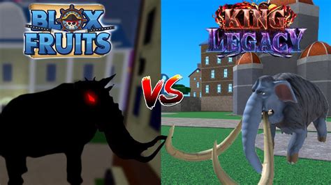 Blox Fruit's Mammoth vs King Legacy's Mammoth? - YouTube