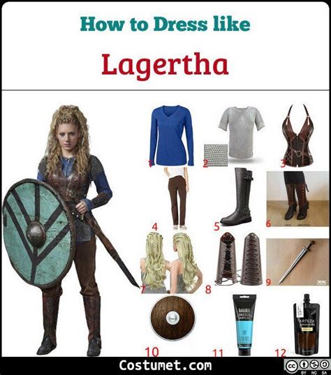 Lagertha vikings costume – Artofit