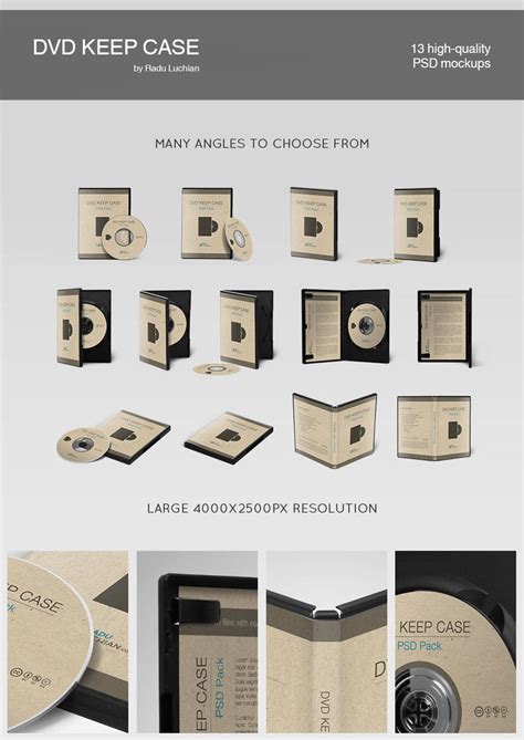 DVD keep case template by raduluchian on DeviantArt