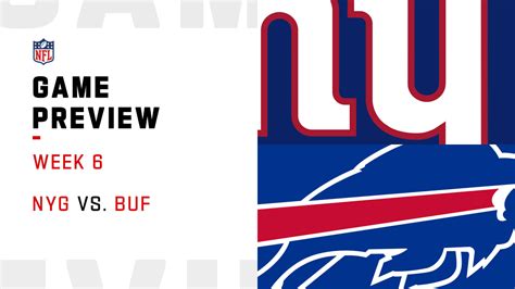 New York Giants vs. Buffalo Bills preview | Week 6