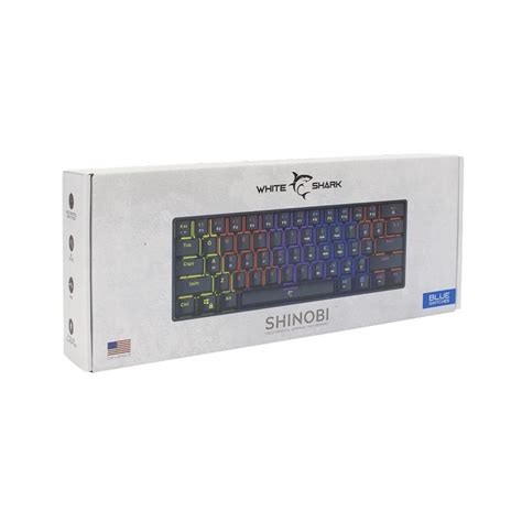 WHITE SHARK SHINOBI-B-RED :: MECHANICAL KEYBOARD GK-2022 SHINOBI BLACK ...