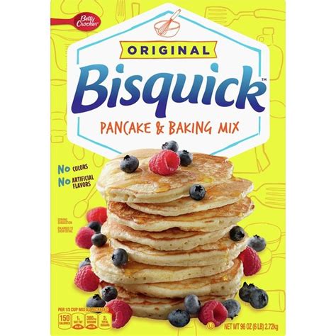 Bisquick Pancake & Baking Mix, Original (96 oz) - Instacart