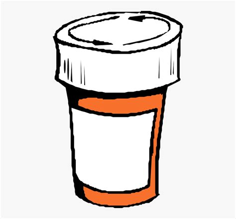 Clip Art Pill Bottle, HD Png Download , Transparent Png Image - PNGitem