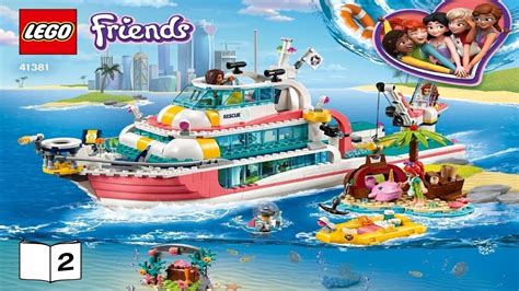 Get Lego Friends Yacht Instructions Background