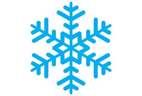 Simple Snowflakes - ClipArt Best