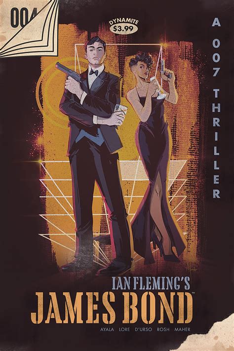 James Bond #4 (25 Copy Vintage Paperback Cover) | Fresh Comics