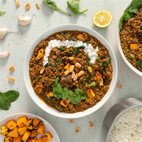 Easy Vegan Lentil Curry without Coconut Milk