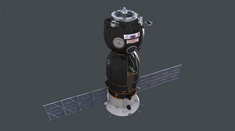 3D model 3D Soyuz Spacecraft model VR / AR / low-poly | CGTrader